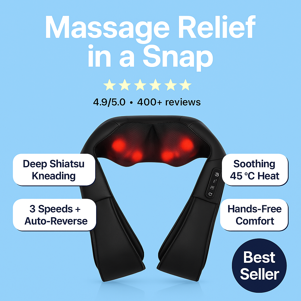 Snugz Official Back And Neck Massager